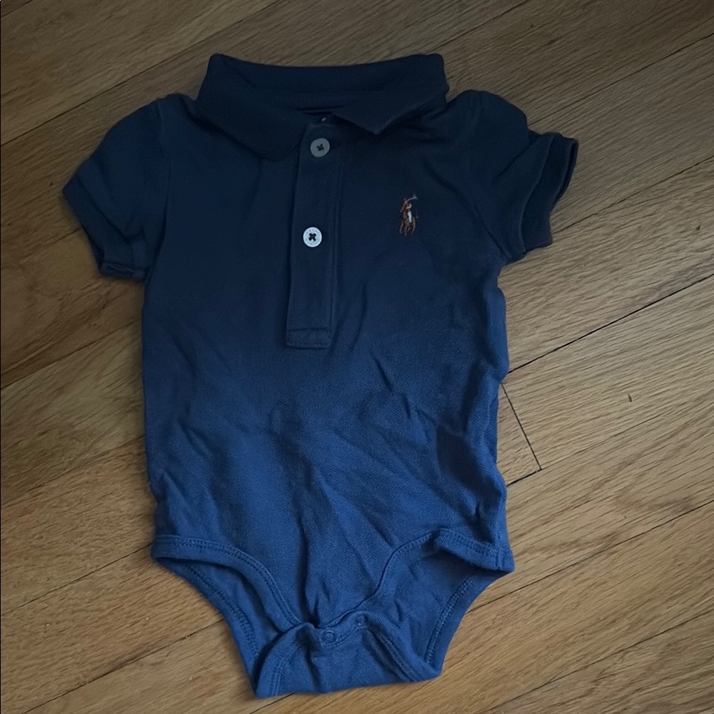 Ralph Lauren Blue Polo One Piece